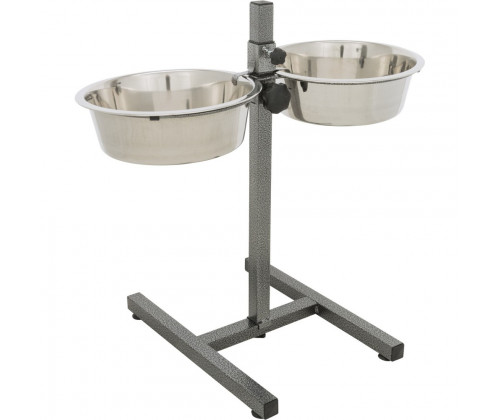 Миски на подставке для собак и кошек Trixie (Трикси) h:50 см 2х2.8 л d:24 см