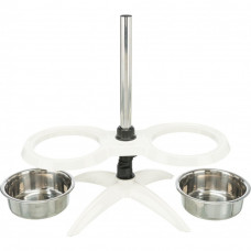 Миски на подставке для собак и кошек Trixie (Трикси) 2х1.6 л d:21 см