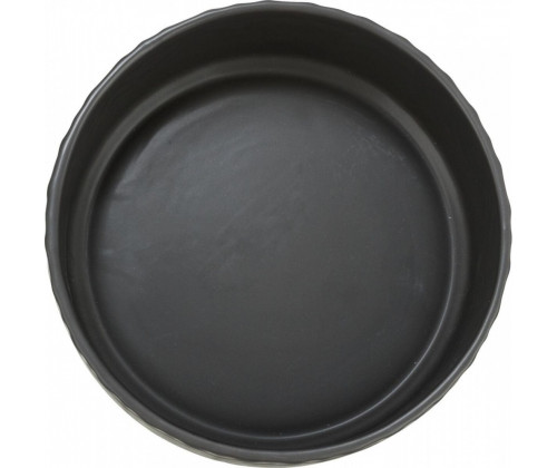 Миска для собак и котов Trixie (Трикси) 1.6 л 20х20 см керамика Черный