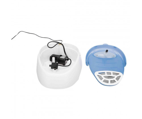 Поилка фонтан с фильтром для собак и кошек Trixie (Трикси) 1 л 20х12х23 см 2 режима