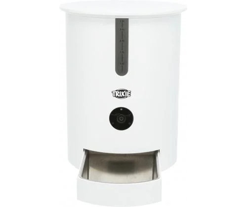 Кормушка автоматическая для собак и кошек Trixie TX9 (Трикси) 22х28х22 см 2.8 л с камерой и микрофоном