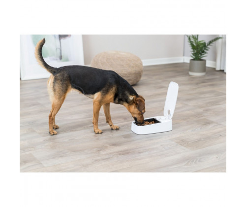 Автоматическая кормушка с таймером для собак и кошек TrixieTX1 (Трикси) 13х7х24 см 300 мл