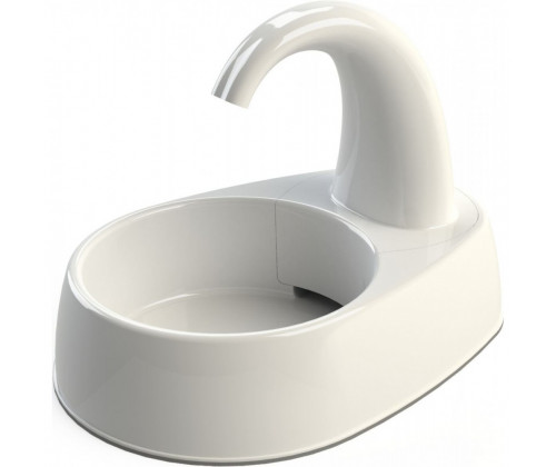 Поилка фонтан с фильтром для собак и кошек Trixie Curved Stream (Трикси) 2.5 л 25х24.5х35 см