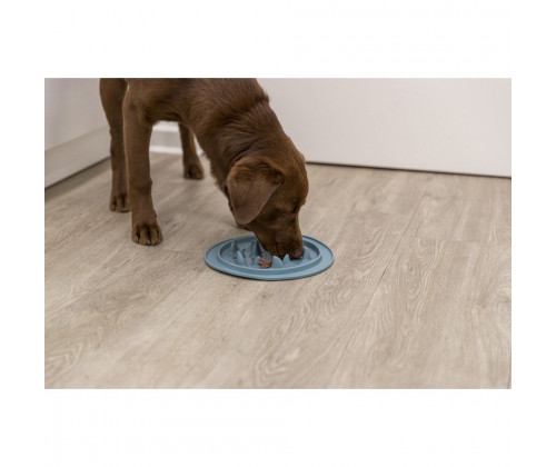 Коврик Медленное кормление для собак Trixie (Трикси) 24х24 см термопластина резина Синий