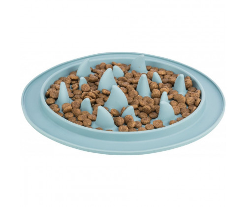 Коврик Медленное кормление для собак Trixie (Трикси) 24х24 см термопластина резина Синий