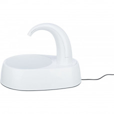 Поилка фонтан с фильтром для собак и кошек Trixie Curved Stream (Трикси) 2.5 л 25х24.5х35 см