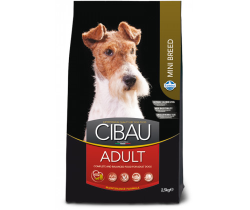 Farmina (Фармина) Cibau Adult Mini Курица сухой корм для собак маленьких пород 2.5 кг.