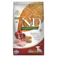 Farmina (Фармина) N&D Low Grain Puppy Mini Курица Гранат низкозерновой сухой корм для щенков мини пород