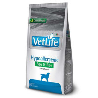 Farmina (Фармина) VetLife Hypoallergenic Яйца Рис диетический корм для собак при пищевой аллергии