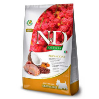 Farmina (Фармина) N&D Quinoa Skin Coat Adult Mini Перепел Кокос Киноа корм для мелких собак при алергии