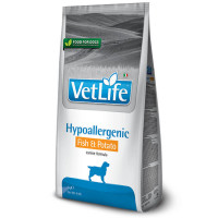 Farmina (Фармина) VetLife Hypoallergenic Рыба Картофель диетический корм для собак при пищевой аллергии