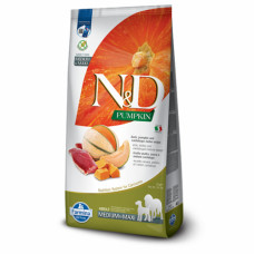 Farmina (Фармина) N&D Gгain Free Pumpkin Duck Cantaloupe Adult Medium Maxi Утка Дыня корм для собак крупных