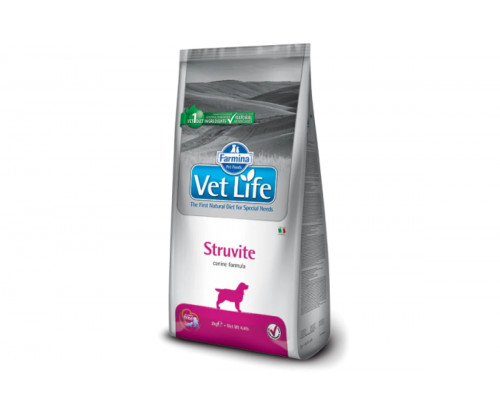 Farmina (Фармина) VetLife Struvite диетический корм для собак для растворения струвитных уролитов 2 кг