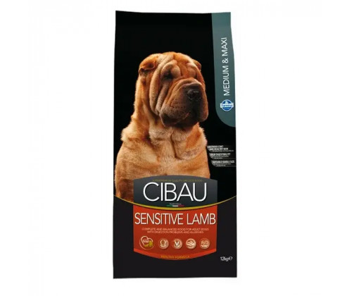 Farmina (Фармина) Cibau Sensitive Medium Maxi Ягненок корм для средних/больших собак с чувствительным ЖКТ