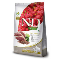 Farmina (Фармина) N&D Quinoa Digestion Adult Medium&Maxi Утка Брокколи Спаржа корм для собак стерилизованных