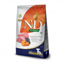 Farmina (Фармина) N&D Pumpkin Puppy Mini Lamb & Blueberry Ягненок Черника сухой корм для щенков мини пород 2.5 кг.