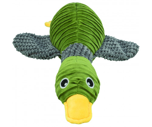 Игрушка Утка для собак Trixie (Трикси) 40 см плюш с пищалкой