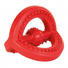Игрушка для собак Капкан для жевания Trixie (Трикси) 14 см каучук Красный