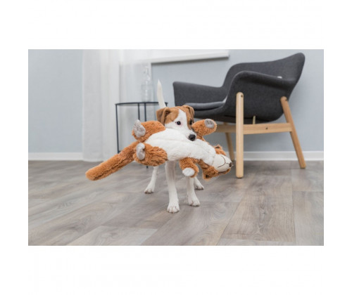 Игрушка Сурикат для собак Trixie (Трикси) 40 см плюш с пищалкой