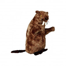 Игрушка Бобер для собак Trixie (Трикси) 40 см плюш с пищалкой