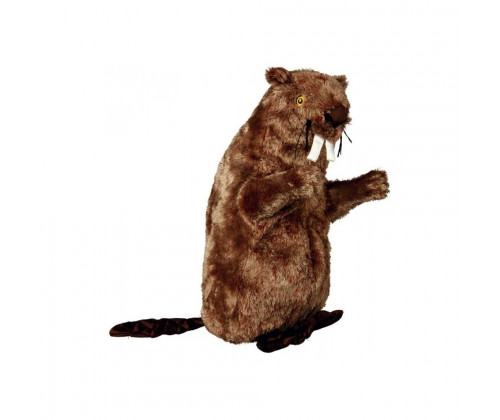 Игрушка Бобер для собак Trixie (Трикси) 40 см плюш с пищалкой