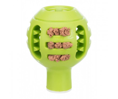 Развивающая игра Мяч для собак Trixie Lick'n Snack (Трикси) 8х12х13 см резина