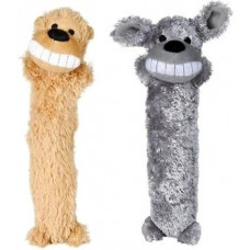 Набор мягких игрушек с пищалкой для собак Trixie Longies (Трикси) 35 см 3 шт плюш