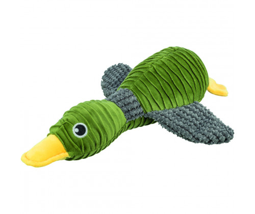 Игрушка Утка для собак Trixie (Трикси) 40 см плюш с пищалкой