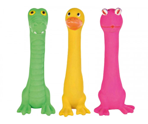 Набор игрушек Longies с пищалкой для собак Trixie (Трикси) 18 см 3 шт