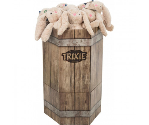 Игрушка Кролик для собак Trixie (Трикси) 38 см плюш с пищалкой