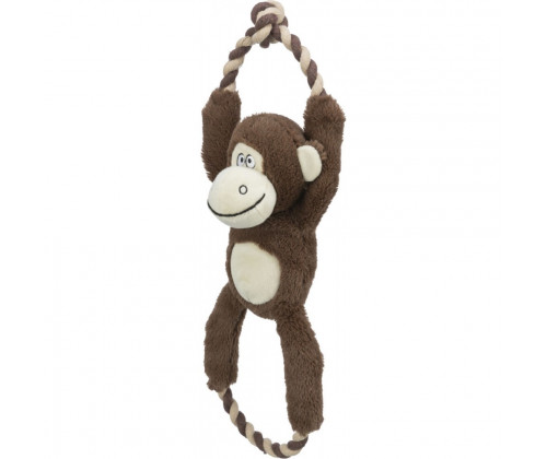 Игрушка Обезьяна для собак Trixie (Трикси) 40 см с пищалкой