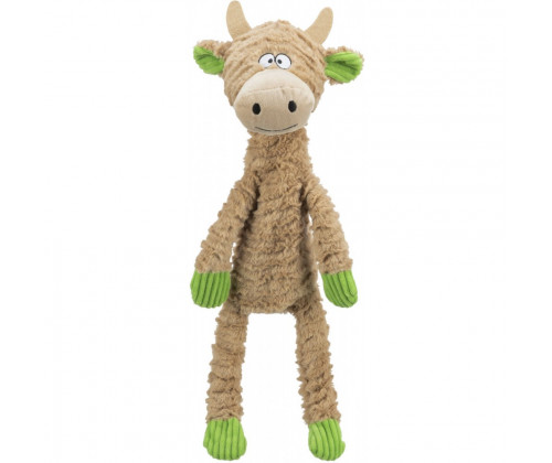 Игрушка Корова для собак Trixie Be Eco Элвин (Трикси) 50 см с пищалкой
