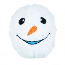 Набор игрушек Рождественские Снежки с пищалкой для собак Trixie (Трикси) 10 см 6 шт