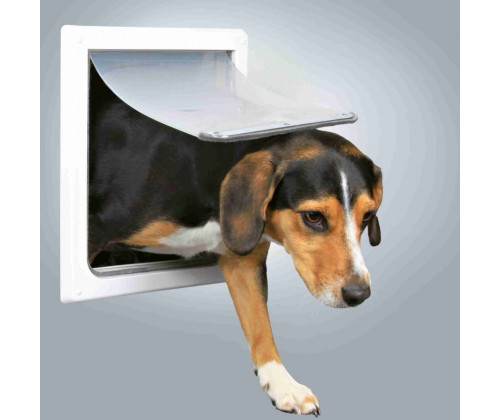 Дверка врезная для собак и котов Trixie FreeDog (Трикси ФриДог) S-M 30x36 см