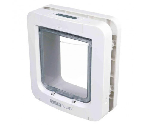 Двецита автоматические для собак и котов Trixie SureFlap 4-Way (Трикси) 26.2х28.1 см с микрочипом