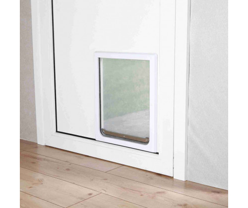 Дверка врезная для собак Trixie FreeDog (Трикси ФриДог) M-XL 39 x 45 см