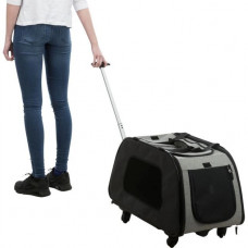 Сумка на колесах для собак и котов Trixie Trolley (Трикси Троллей) 34×43×67 см до 21 кг