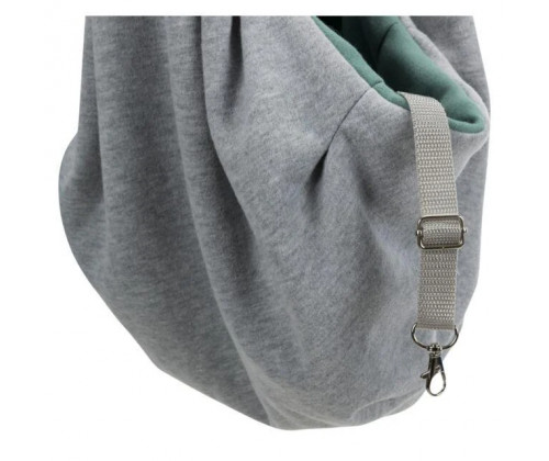 Слинг- переноска для собак и котов Trixie Soft (Трикси) 22х20х60 cм до 5 кг Серый