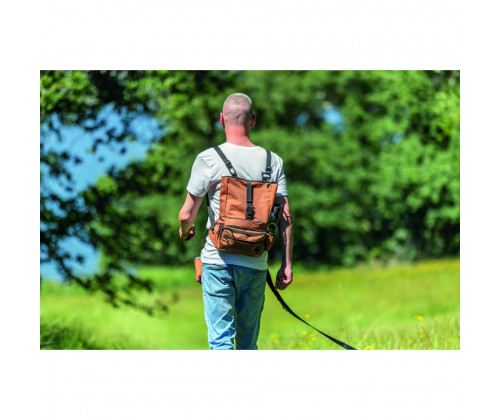 Рюкзак для прогулок с собакой Trixie Connor (Трикси) 55х130 см с поясным ремнем