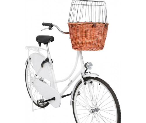Корзина к велосипеду для собак Trixie (Трикси) 44x48x33 см до 5 кг