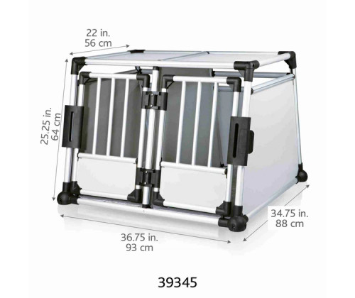 Контейнер для транспортировки двух собак Trixie (Трикси) 93х64х83 см