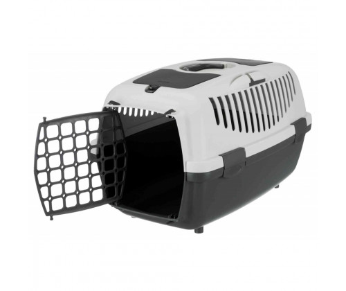 Переноска для собак и котов до 8 кг Trixie Capri 2 (Трикси Капри 2) XS–S 37х34х55 см Серая