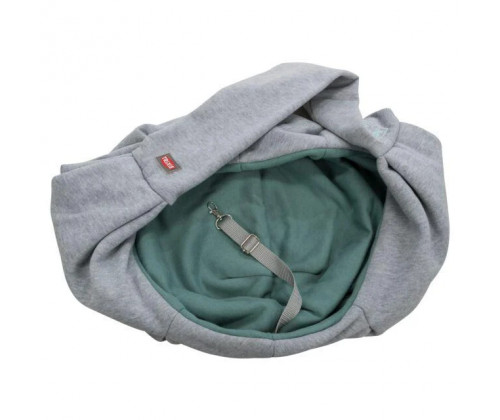 Слинг- переноска для собак и котов Trixie Soft (Трикси) 22х20х60 cм до 5 кг Серый