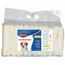 Подгузники для собак кобелов Trixie (Трикси) 12 шт L - 38-56 см (обхват)