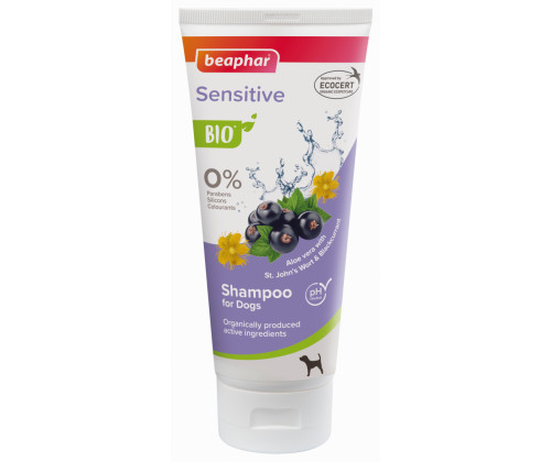 Beaphar Bio Shampoo Sensitive (Беафар) органик шампунь для собак с чувствительной кожей 200 мл.