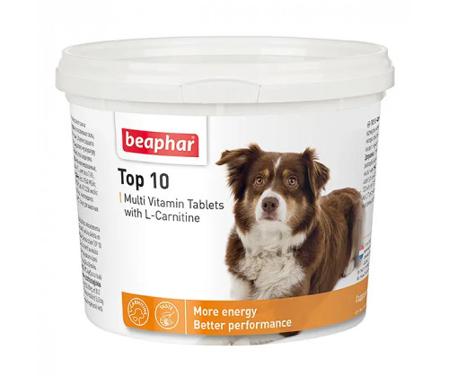 Beaphar Top 10 (Беафар Топ 10) мультивитамины для собак 750 таблеток