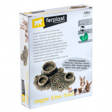 Натуральная овощная миска - лакомство для грызунов Ferplast Veggie Bites (Ферпласт)