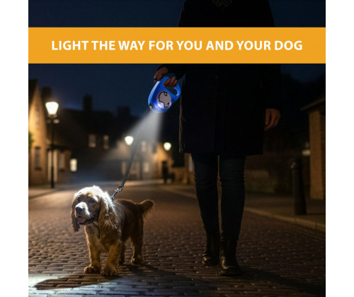 Светодиодная подсветка на рулетку для собак Ferplast Flippy LED (Ферпласт Флиппи)