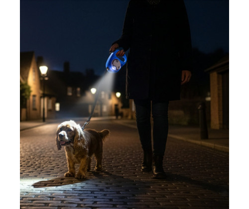 Светодиодная подсветка на рулетку для собак Ferplast Flippy LED (Ферпласт Флиппи)