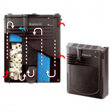 Скляний акваріум зі світлодіодною лампою на 100 літрів Ferplast Capri 80 LED (Ферпласт Капрі 80 ЛЕД)